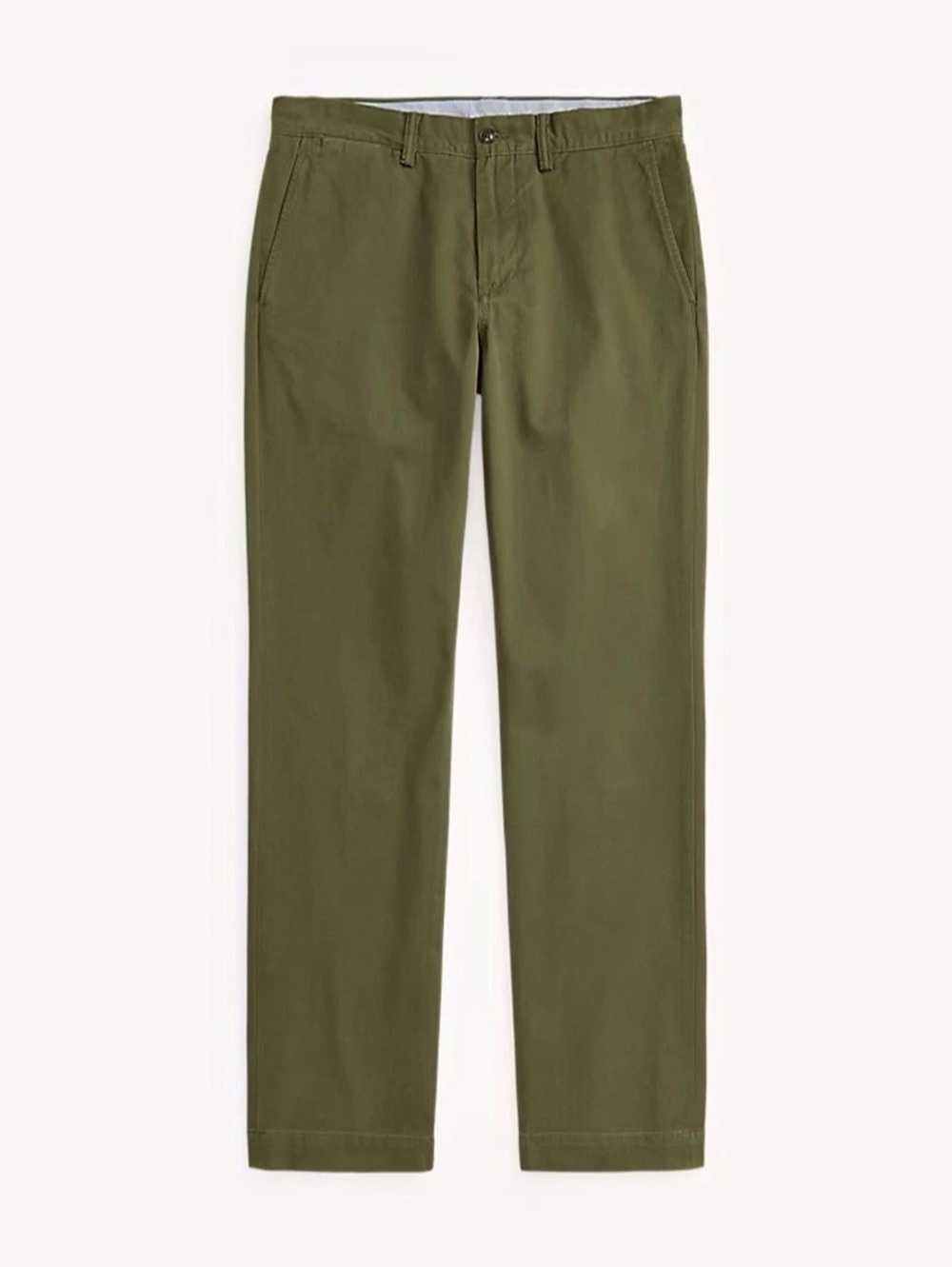 Polo Ralph Lauren Classic Fit Preppy Chino Men's Cotton Chinos in Green Waist 33